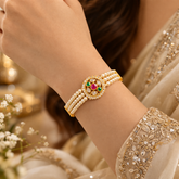 Ruby Pearl Bracelet