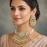 Rajkumari Gulbahaar Kundan Choker Set