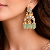 Pearl Arc Danglers