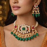 Riwaayat Kundan Choker Set