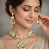 Sheesh Bagh Kundan Haar Set
