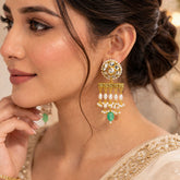 Saanjh Pearl Cascade Earrings