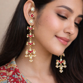 Riva Long Drop Earrings